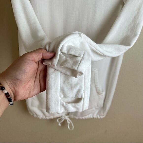 B7 Soft Surroundings Sweater Womens Small Hailey Bieber Off-Duty WFH Comfort - Picture 4 of 11